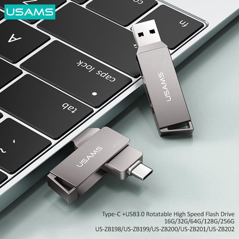 Accesorios y Gadgets  Pendrive USB Tipc c + USB 3.0 OTG Gris